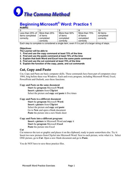 Word Lesson 3 Exercise 8 Microsoft Office 2010 - Riset