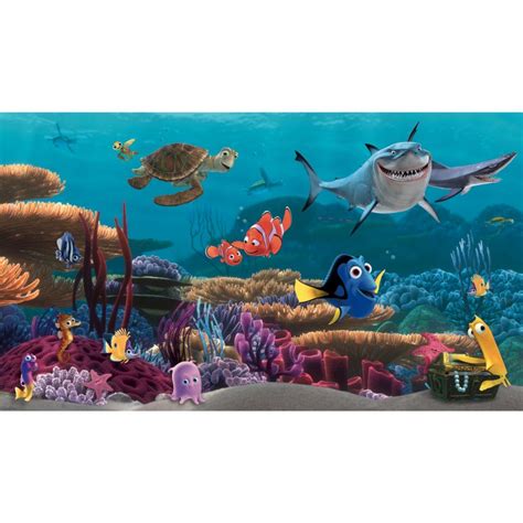 Finding Nemo Wall Mural - Office Décor from SmileMakers