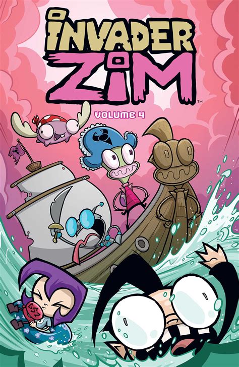 Invader ZIM Vol. 4 | Book by Jhonen Vasquez, Aaron Alexovich, Warren ...