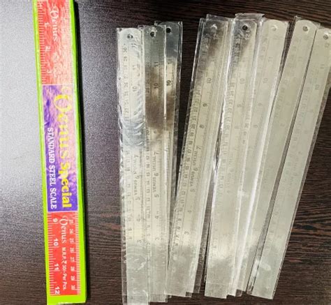 30 Cm Stainless Steel Scale at Rs 18/piece | SS Rulers in Tiruchirappalli | ID: 2851694568997