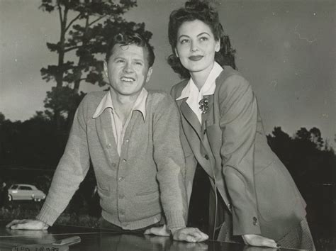 Young Love & Wedding Number 1: Ava Gardner & Mickey Rooney