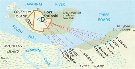 Fort Pulaski National Monument | HISTORY OF FORT PULASKI | Bringing you America, one park at a time