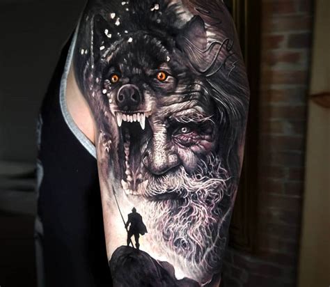 Odin tattoo by Arlo Tattoos | Photo 24811