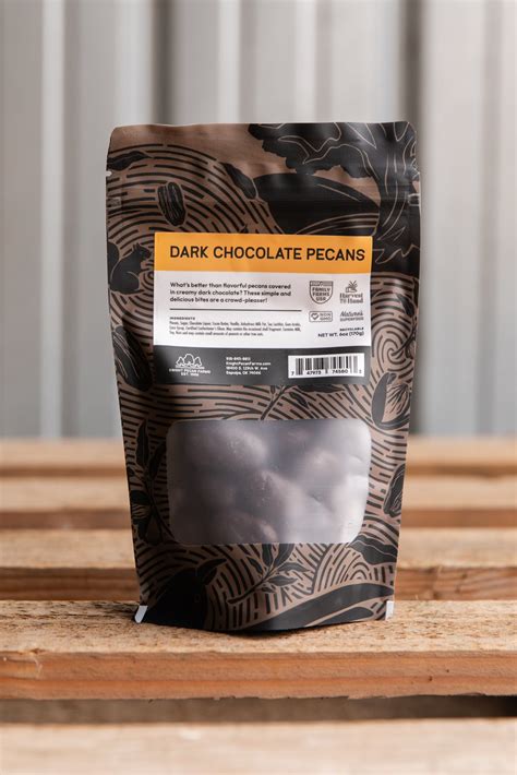 Dark Chocolate Pecans – Knight Pecan Farms