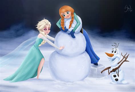 Do you wanna build a snowman? by TC-96 on DeviantArt