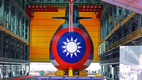 Taiwan Launches First Domestically Built Submarine