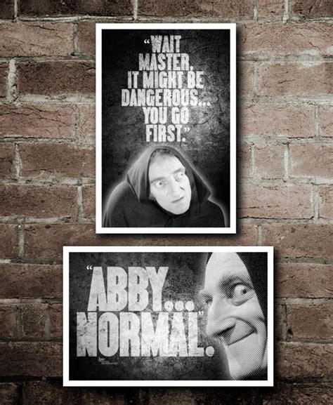 Young Frankenstein IGOR Quote Poster COMBO Pack: Reduced - Etsy