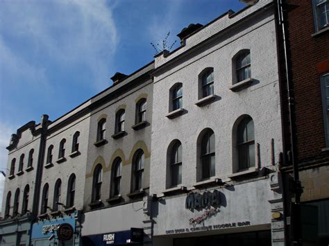 Sutton High Street shops and commercial buildings, Sutton,… | Flickr