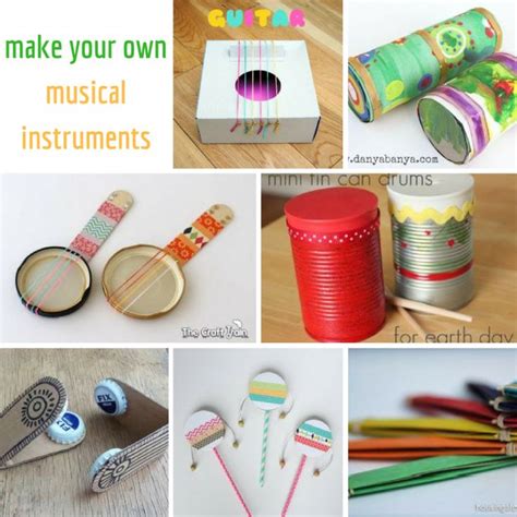 Make your own musical instruments | Homemade musical instruments, Music ...