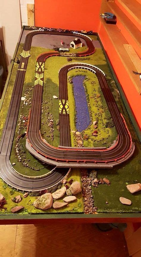 81 Rob’s Train & AFX Setup ideas | slot car tracks, train, slot car racing