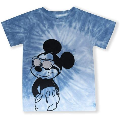 Disney Mickey Mouse Shirts for Toddler Boys, Tie Dye Kids Mickey Mouse ...