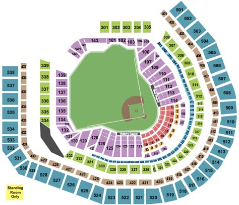 Citi Field Seating Chart + Rows, Seats and Club Seats