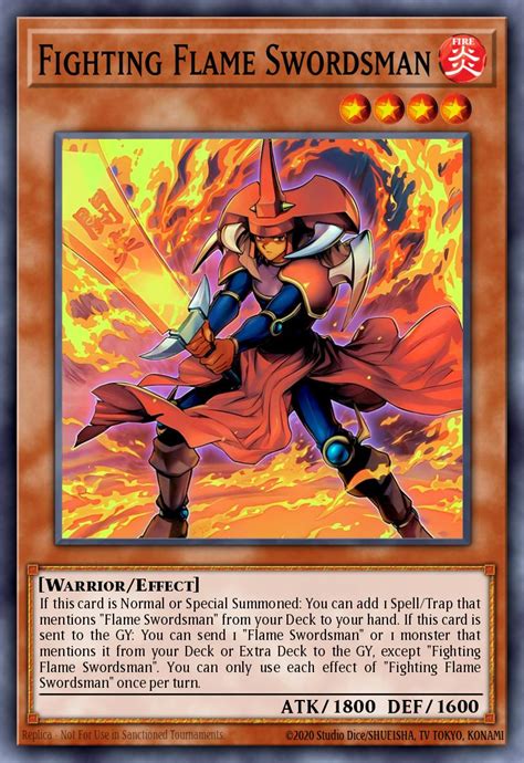 Fighting Flame Swordsman - Yu-Gi-Oh! Card Database - YGOPRODeck