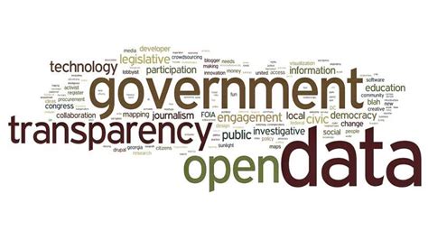 Transparency in government and open data - netivist