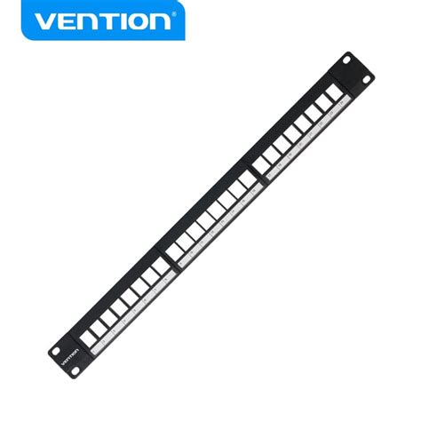 24-Port Unloaded Keystone Patch Panel - Durable Network Solution