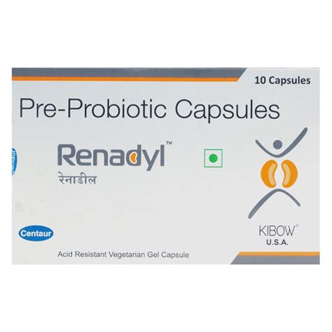 RENADYL Capsule 10's : Price, Uses, Side Effects | Netmeds