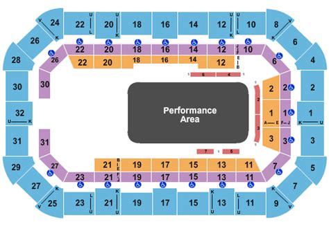 Dow Event Center Seating Chart - Saginaw