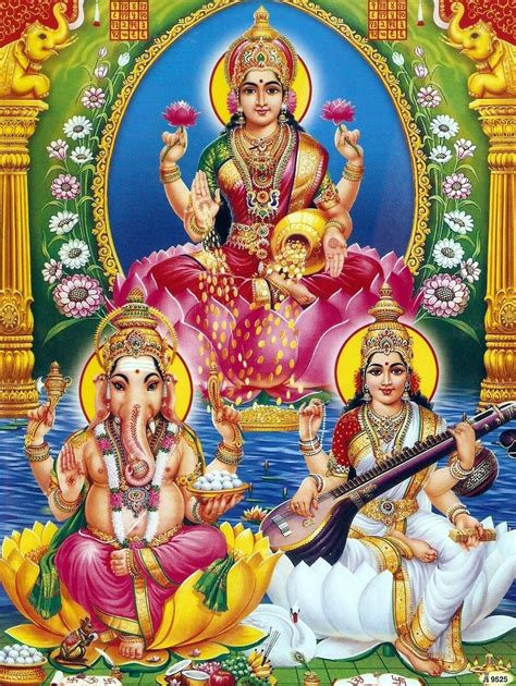 Laxmi Ganesh Saraswati Shiva Art, Hindu Art, Background Images Wallpapers, Cute Cartoon ...