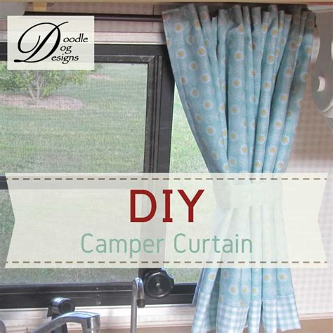 DIY Camper Curtain - DoodleDog Designs Primitives