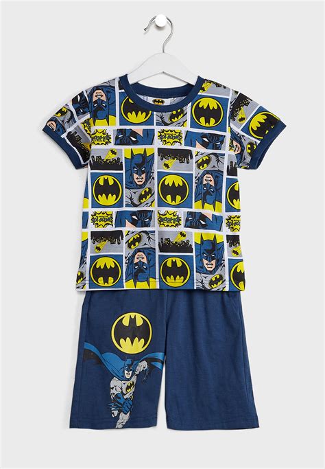 Buy Warner bros brand multicolor Kids Batman Pyjama Set for Kids in MENA, Worldwide