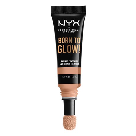 NYX Professional Makeup Born To Glow Radiant Concealer, Natural Beige - Walmart.com - Walmart.com