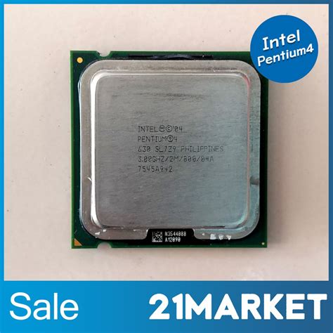 CPU Intel Pentium 4 3.0GHz 2M 800Mhz Socket 775 (สินค้ามือสอง) | Shopee Thailand