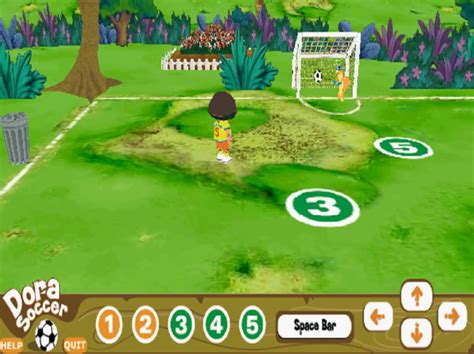 Dora the Explorer - Dora's 3D Soccer (Online Games) | Soundeffects Wiki ...