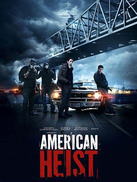 Poster For Bank Robbery Thriller "American Heist" | ManlyMovie