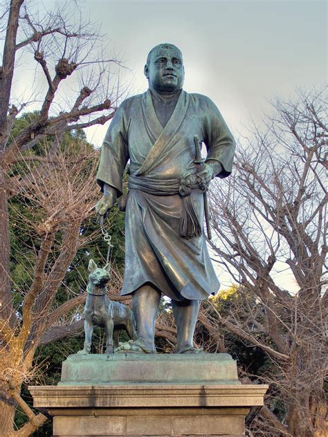 Statue of The last true Samurai. Saigō Takamori. Ueno Park Tokyo ...