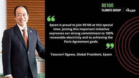 RE100 on Twitter: "We welcome @Epson to our #RE100 initiative. It’s joining over 50 Japanese ...