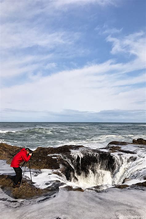 Guide to Thor's Well Cape Perpetua Scenic Area Oregon Coast