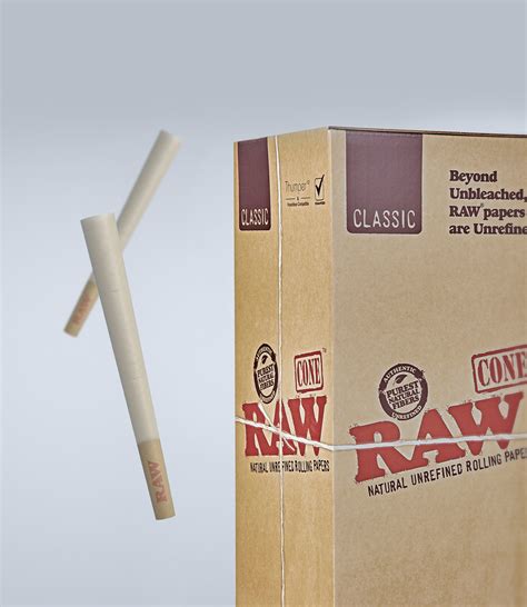 RAW Pre-Rolled Joint Cones