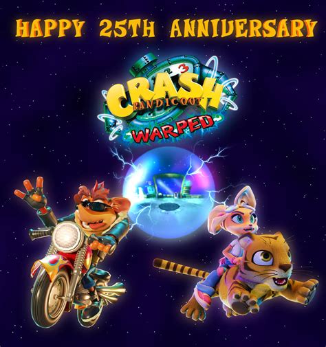 Happy 25th Anniversary to Crash Bandicoot 3 Warped by DawidGolaszewski on DeviantArt