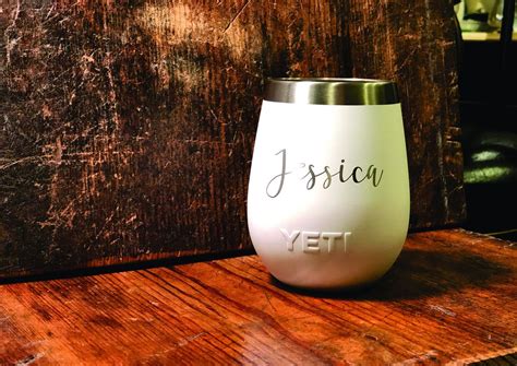 Engraved YETI Wine Tumbler 10oz Vacuum Sealed Tumblers | Etsy | Engraved yeti, Personalized yeti ...