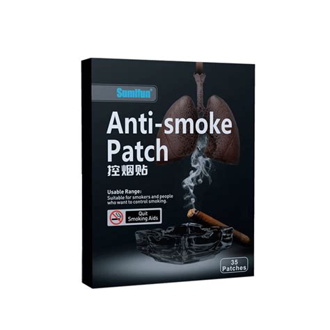 35pcs/set Anti-smoke Smoking Cessation Patches Natural Ingredient Quit ...