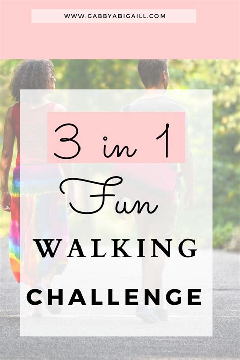 Easy Walking Challenge For Beginners - GABBYABIGAILL | Walking ...