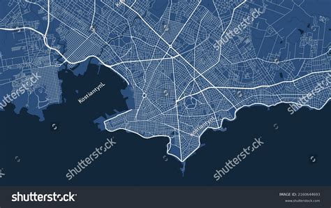 Detailed Vector Map Poster Montevideo City Stock Vector (Royalty Free) 2160644693 | Shutterstock