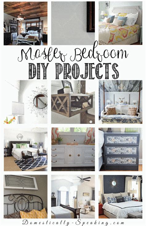 DIY Room Decor Ideas for the Master Bedroom - Domestically Speaking