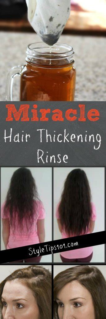 How to Get Thicker Hair Naturally - a DIY Hair Thickening Mask