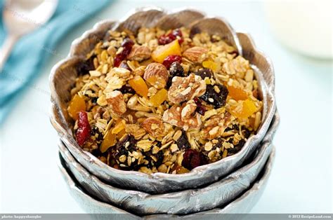 Fruit Granola Recipe | RecipeLand