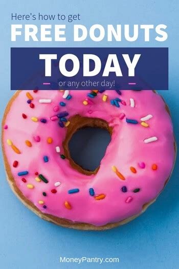 Here's Where You Can Get Free Donuts Today (& 15 Places to Get It on ...