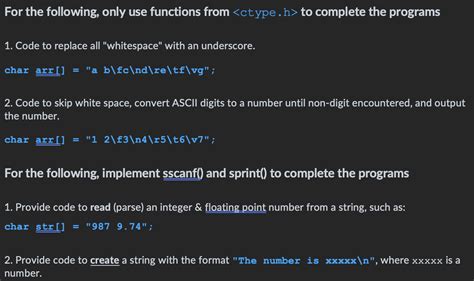 Solved C-Programming. Only use and Take | Chegg.com