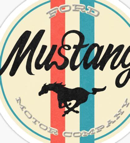 Ford Mustang: Stickers | Redbubble