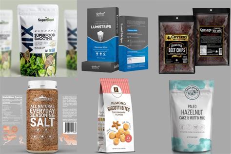 Do minimalist food packaging and label design by Designpro202 | Fiverr