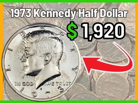 1973 Kennedy Half Dollar Value and Price Chart