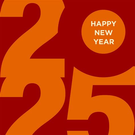 2025 Happy New Year Text Design. 31744828 Vector Art at Vecteezy