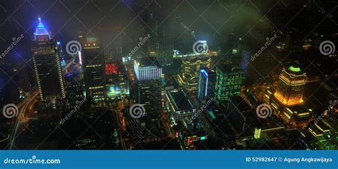 Taipei CBD Night View stock image. Image of high, beautiful - 52982647