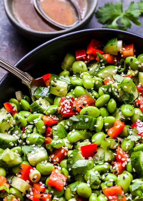 Asian Edamame Salad - Recipe Runner