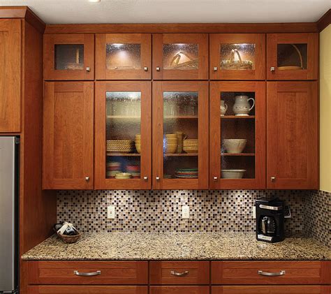 Wood Kitchen Cabinets With Glass Doors – Two Birds Home