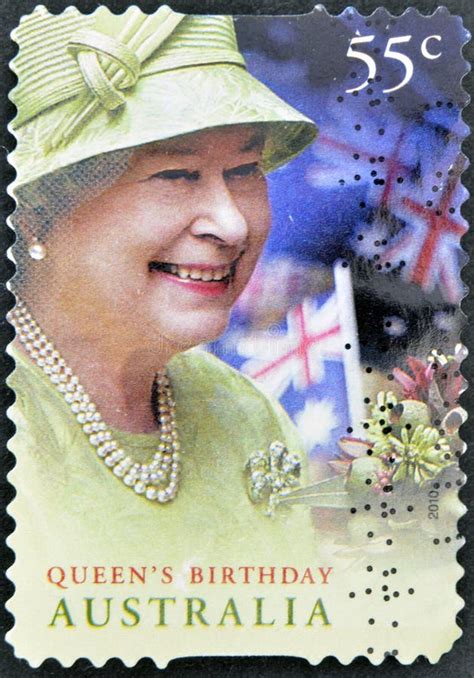 Birthday of Queen Elizabeth II Editorial Image - Image of aged, card ...